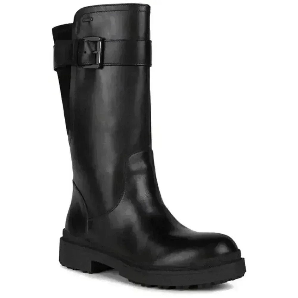 Geox Nevega Leather and Suede Boot